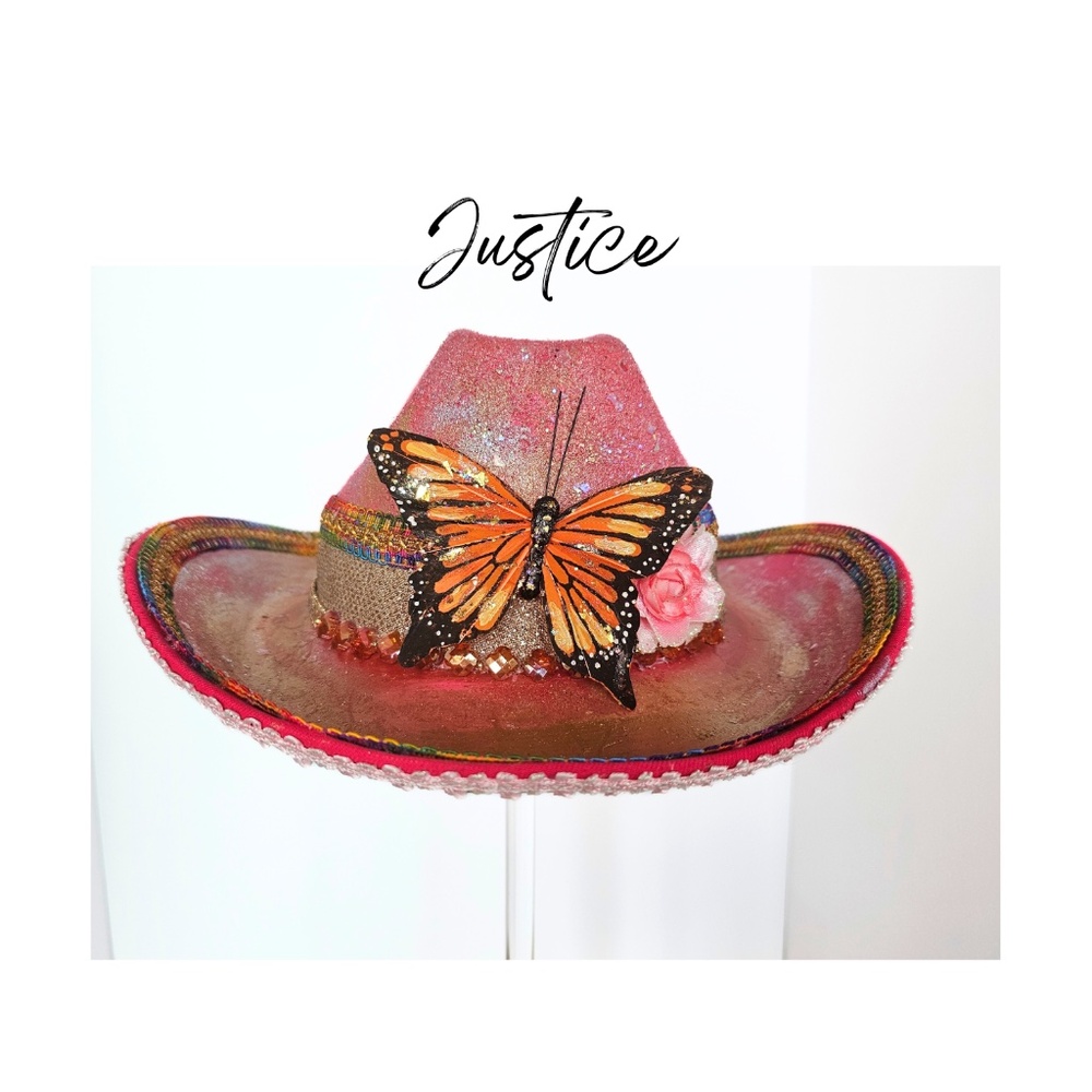 "Justice" Cowgirl Hat